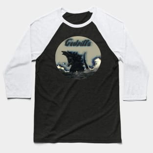 Godzilla - King of Monsters 2019 - Gojira - Kaiju - ゴジラ Baseball T-Shirt